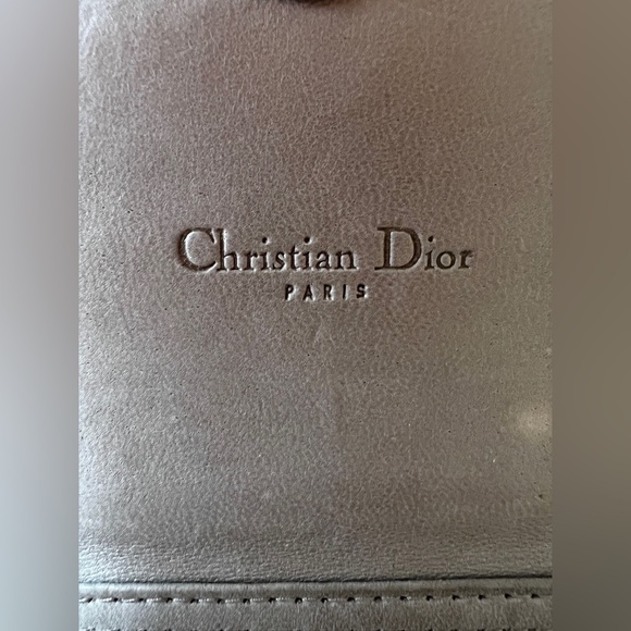 Christian Dior Gold Clutch with Chain - Picture 8 of 13